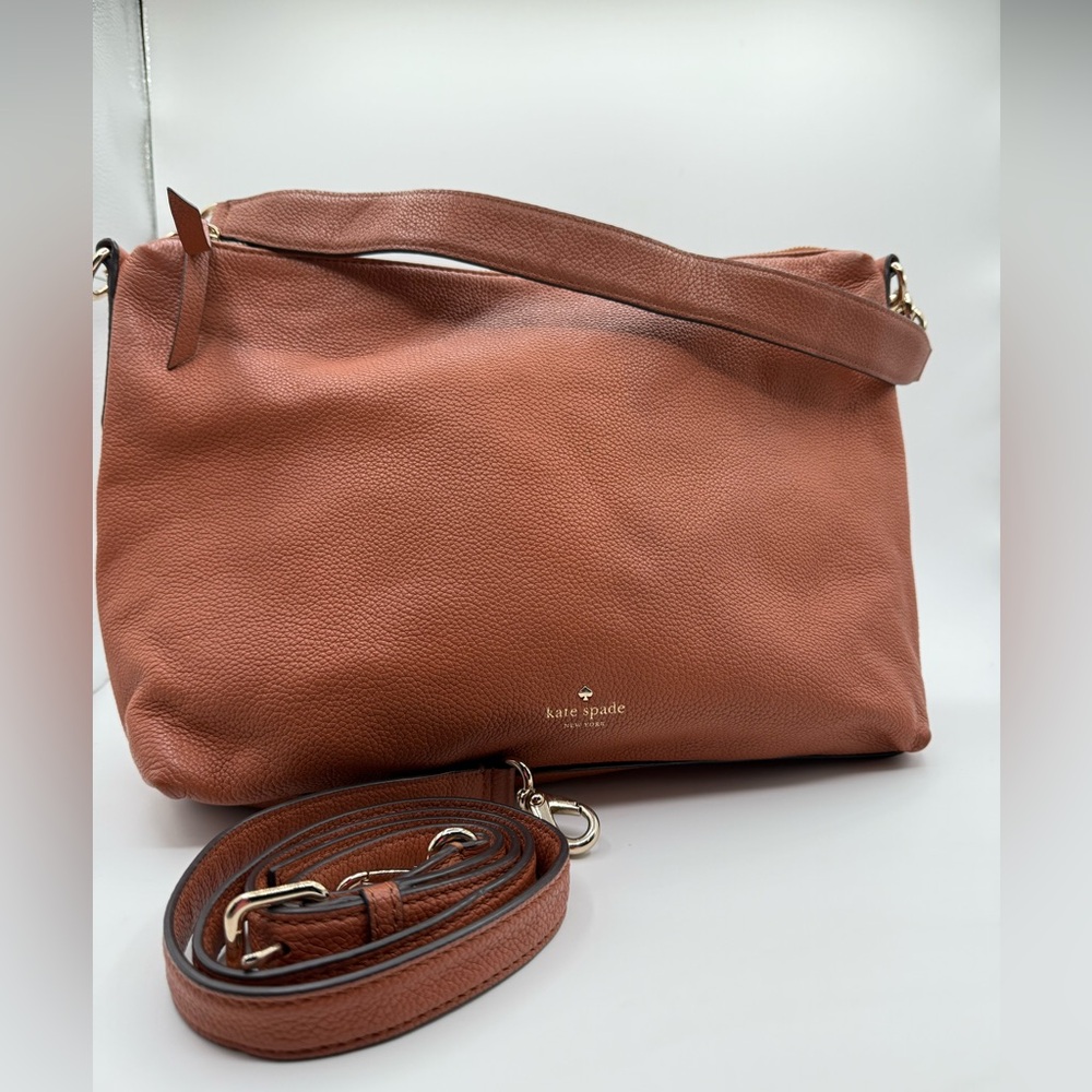 Kate Spade Brown Leather Shoulder Bag